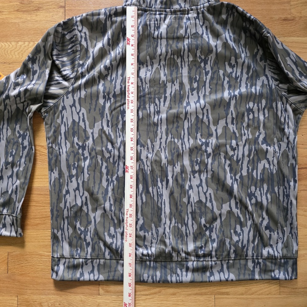 NWT Muddy TRX Performance Hoodie Mens 2XL Mossy Oak Bottomland Hunting - Picture 13 of 16
